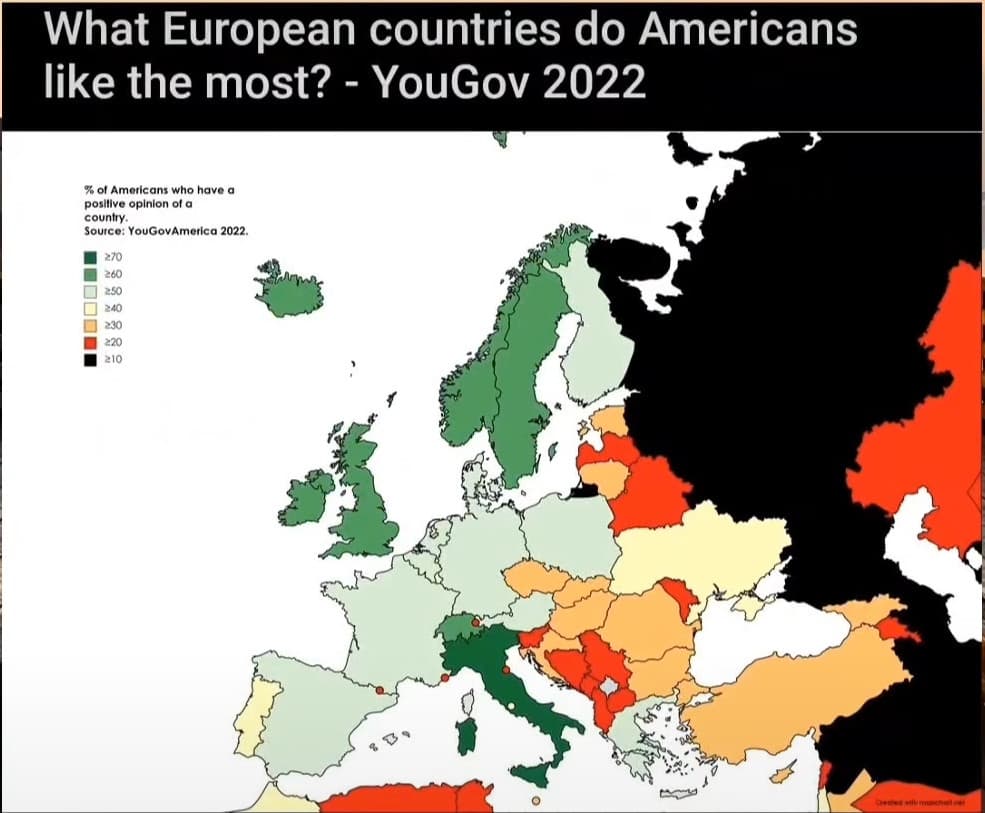 Secondo gli Stati Uniti l'Italia è il miglior paese d'Europa 