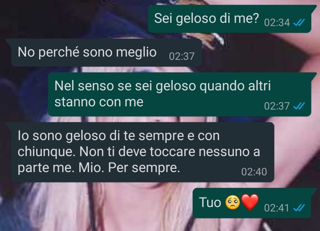 Ma voi ce l'avete il bff che scrive queste cose a voi e non alla fidanzata? Eh? Ce l'avete? No, ce l'ho solamente io. Flexo il mio migliore amico che mi da corda