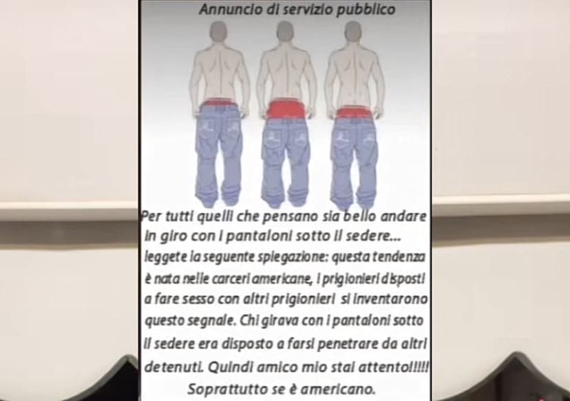 Prova definitiva che i maranza sono ghei.