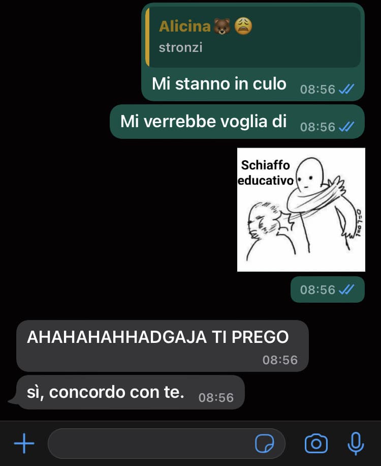 Le conversazioni intense