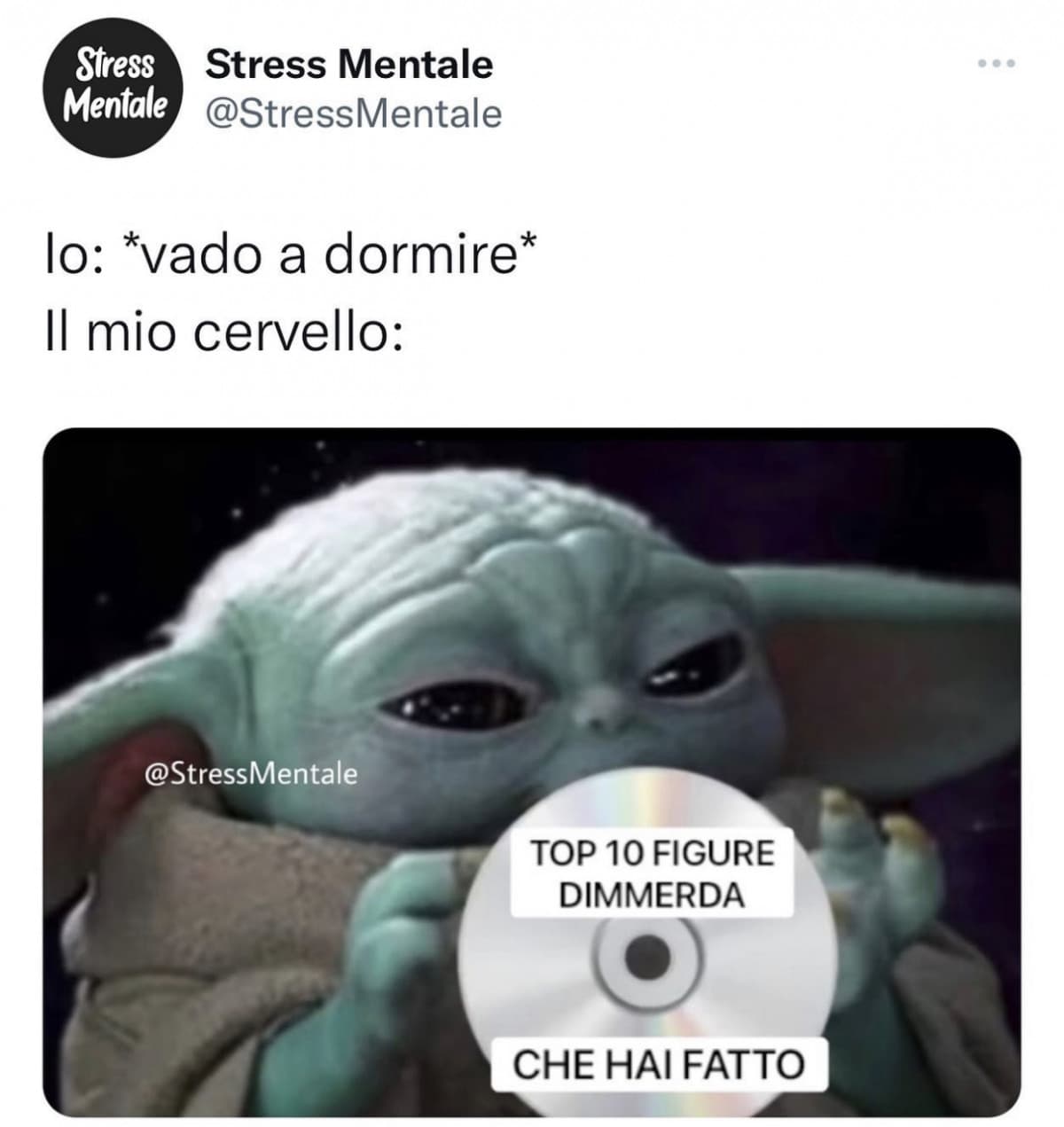 e improvvisamente comincio a pensare a quando andavo in prima media