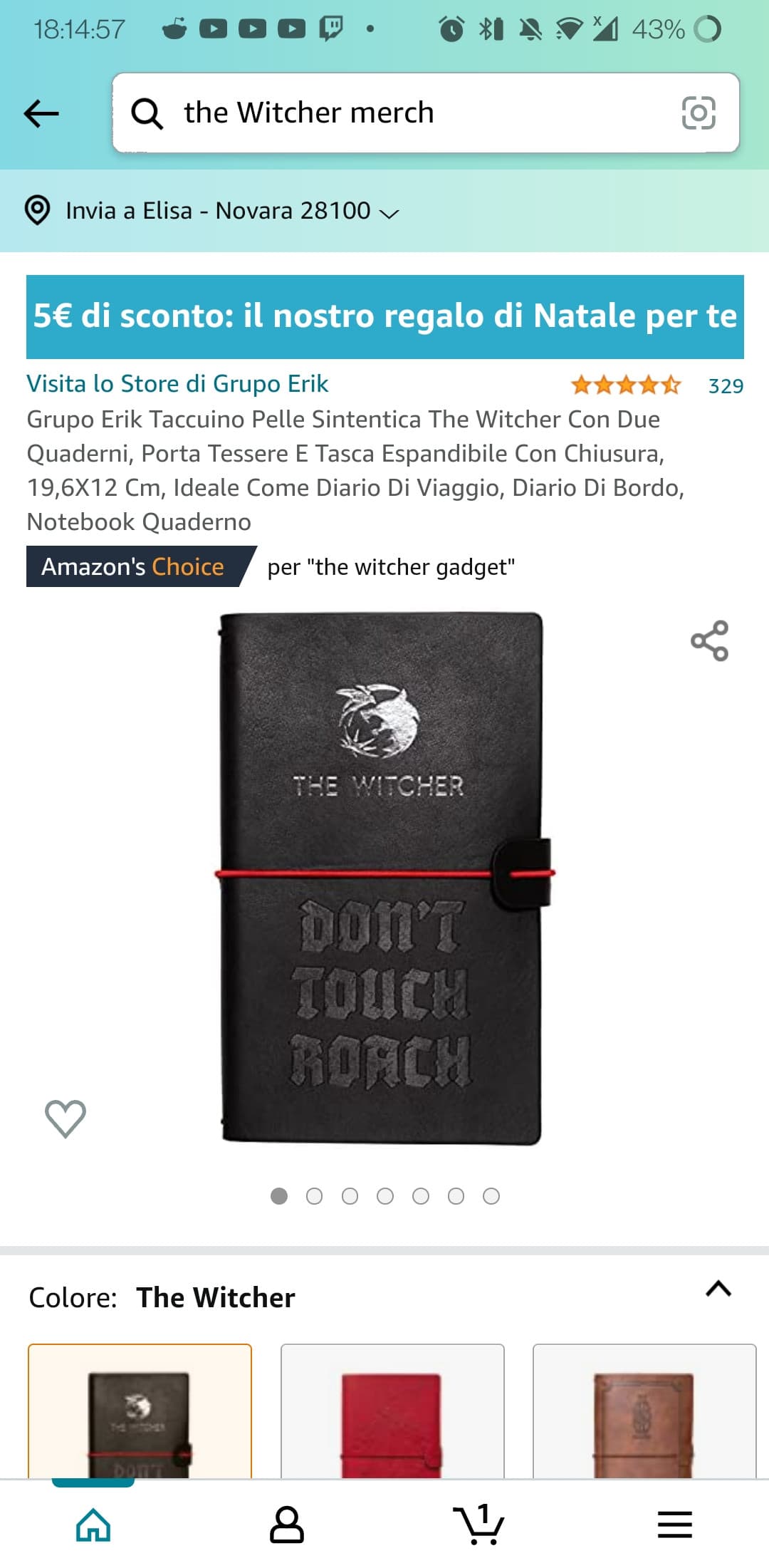 Dite che una cosa del genere a qualcuno a cui piace The Witcher possa andare bene come regalo?