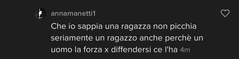 Infatti così le donne giustificano la violenza sugli uomini. Dicendo che è impossibile ci sia per questo motivo 