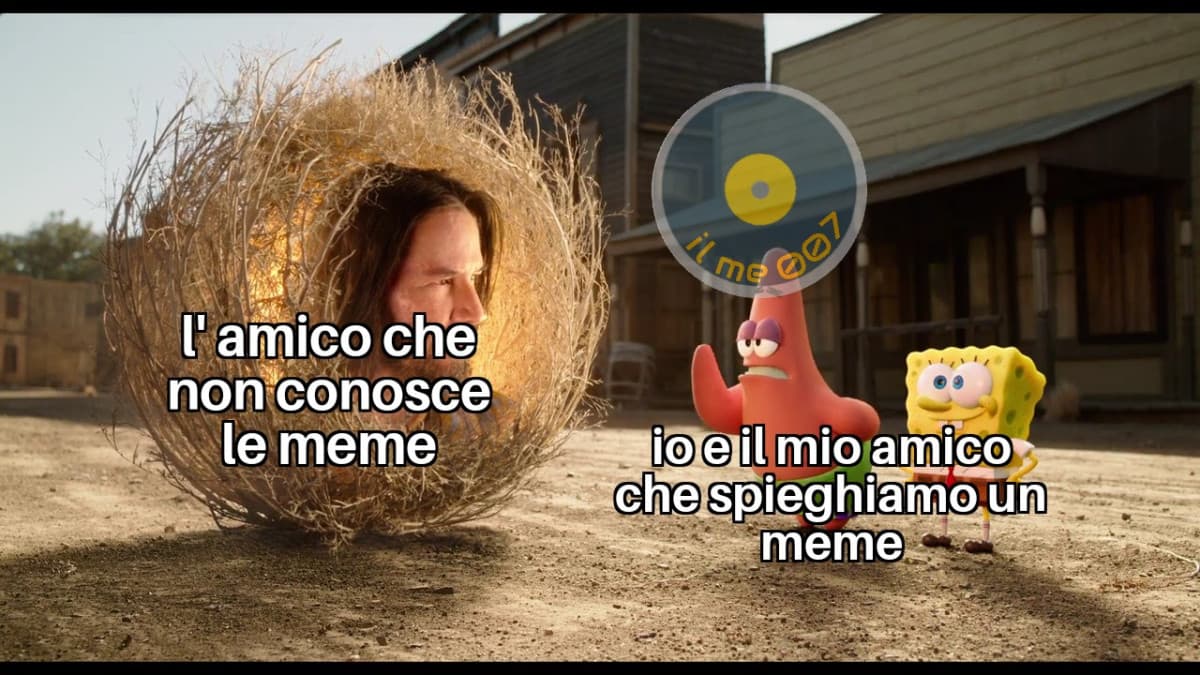 *meme con sottofondo di super quark*