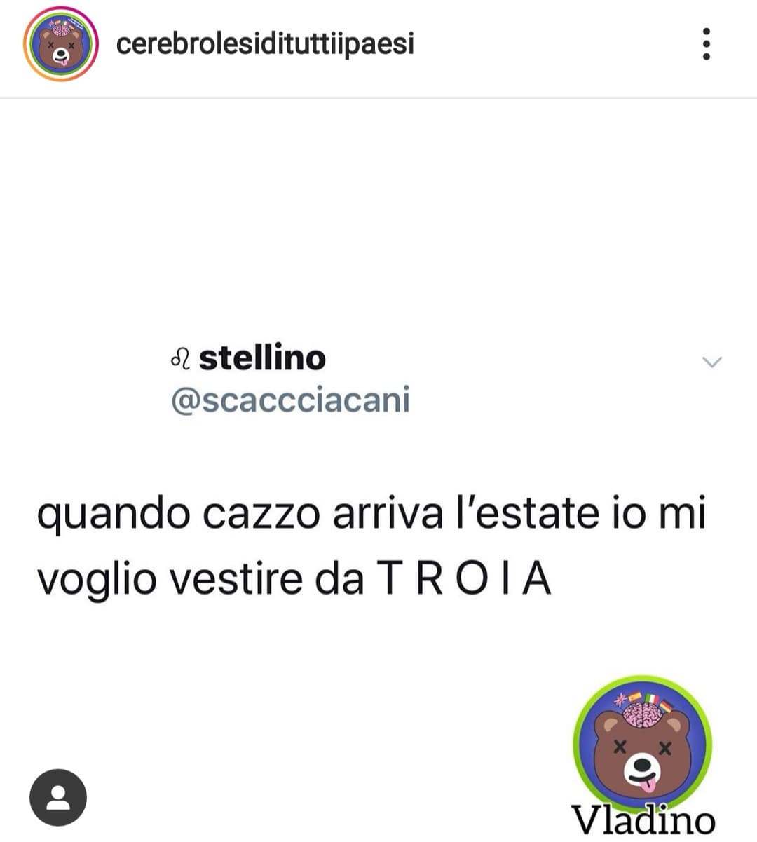 "Un uomo non deve permettersi di giudicare una donna da come è vestita!!1!11!" 