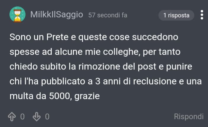 A règa sto tipo fa scattare 