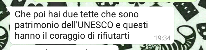 I complimenti, quelli belli