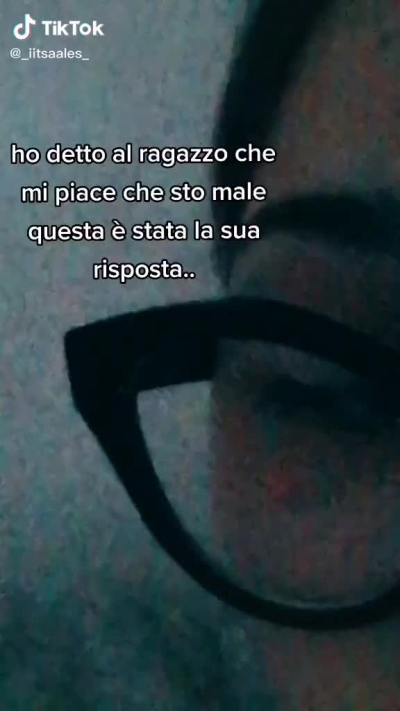 Ok questo è uno dei motivi per i quali non mi apro mai con nessuno lol.