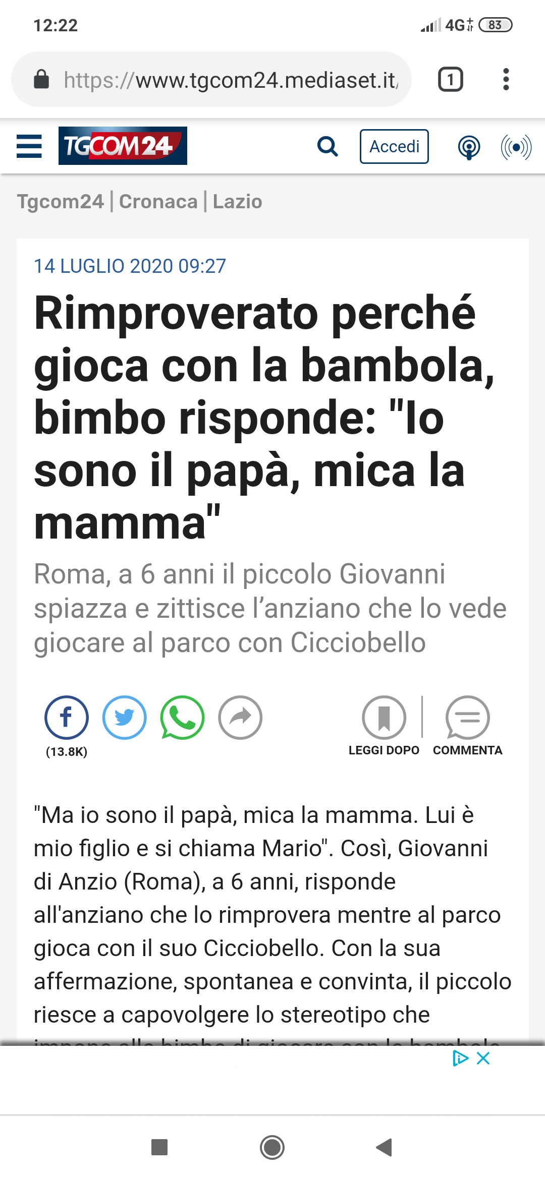 I bambini sono più avanti degli adulti ?