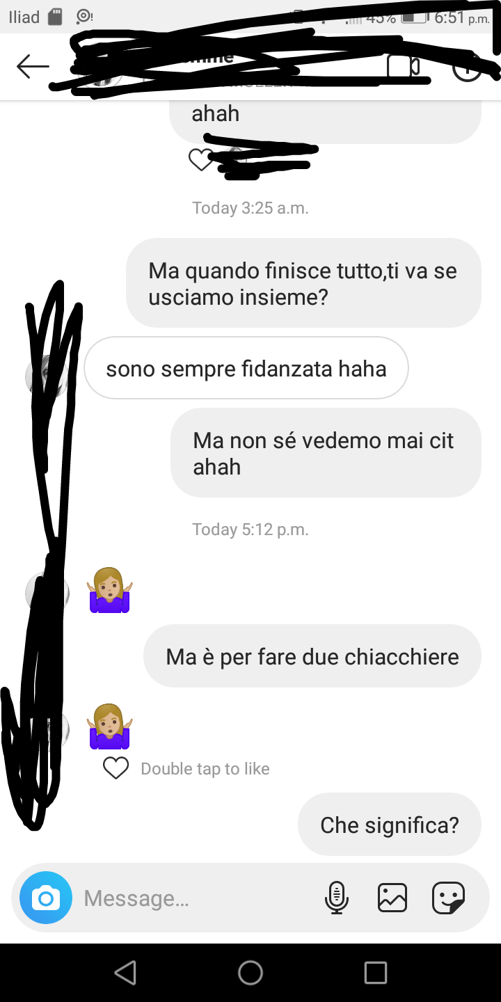 È un pò stronza