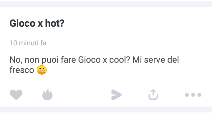 Per chi ha ask ?