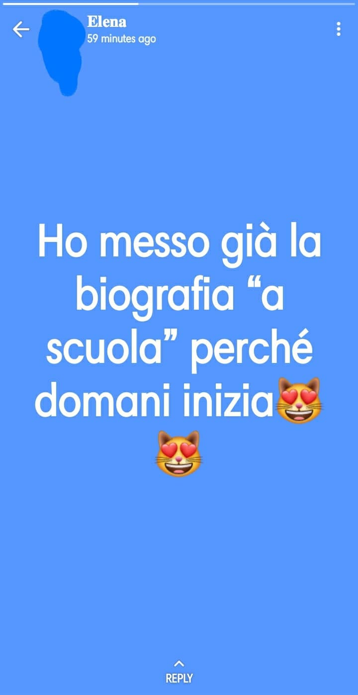 ti prego elena, passami tutta auesta voglia di vivere