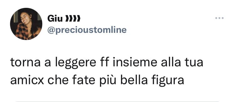 alla tua amicx, ok