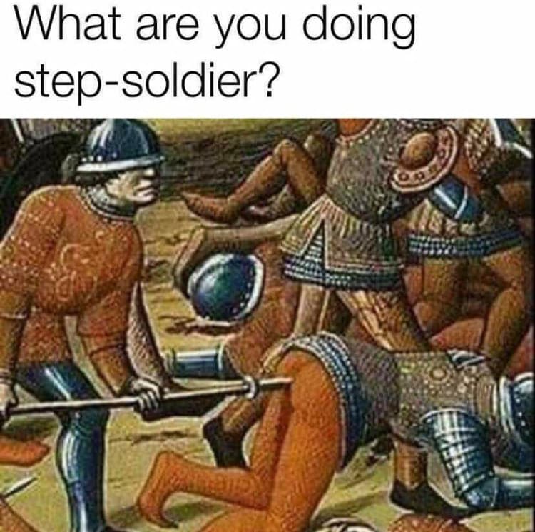 Step soldier put out your spear BITCH