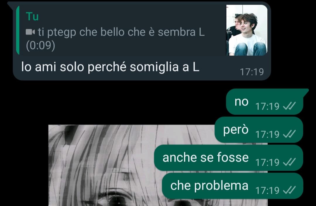 ti creerebbe un problema amico mio? hai il cervelletto piccolino piccolino