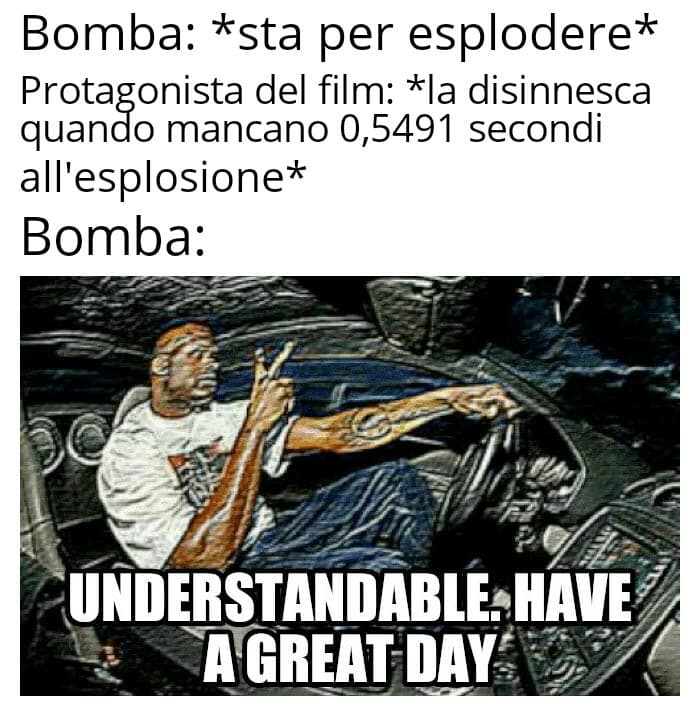 Comprensibile. Buona giornata.