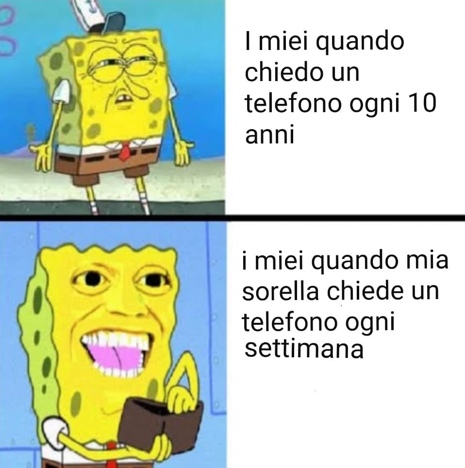 io l'avevo detto che era la preferita.