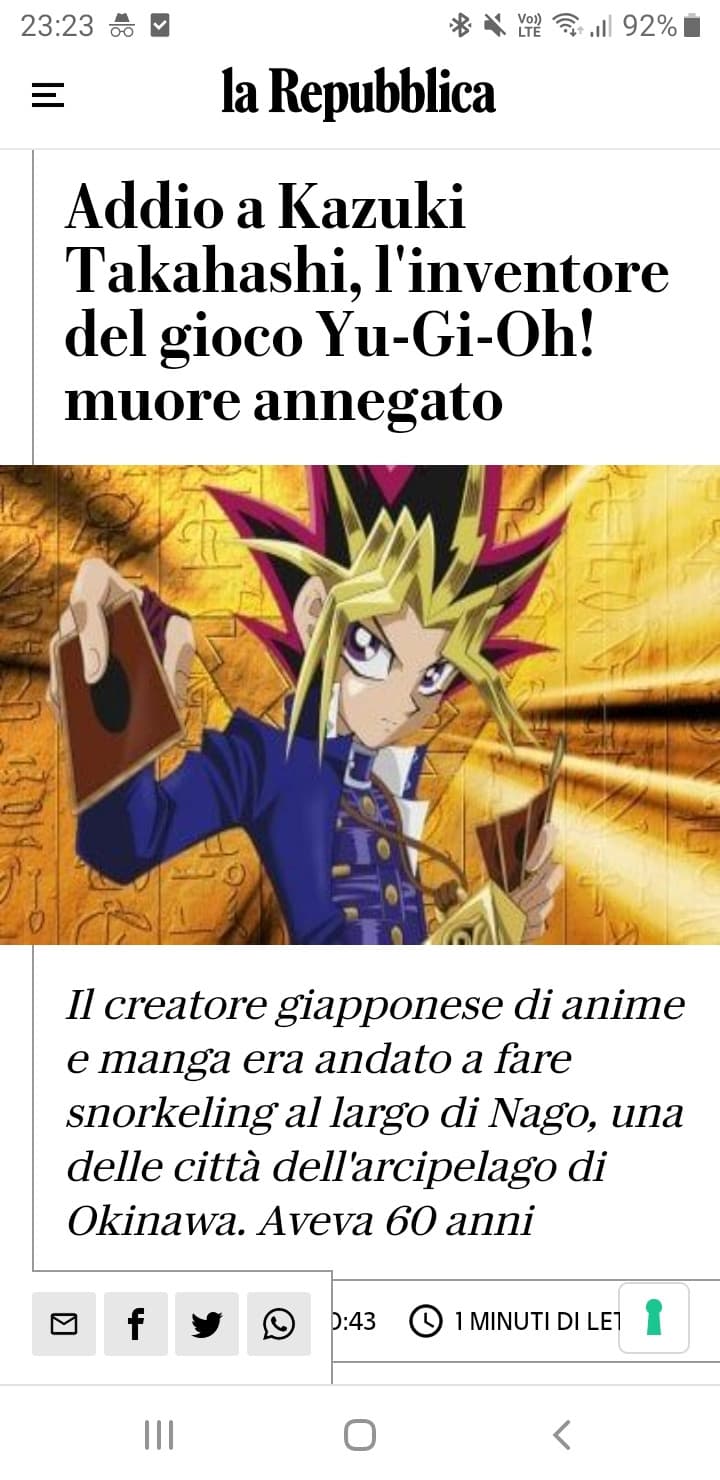 Non è possibile, è un incubo ?