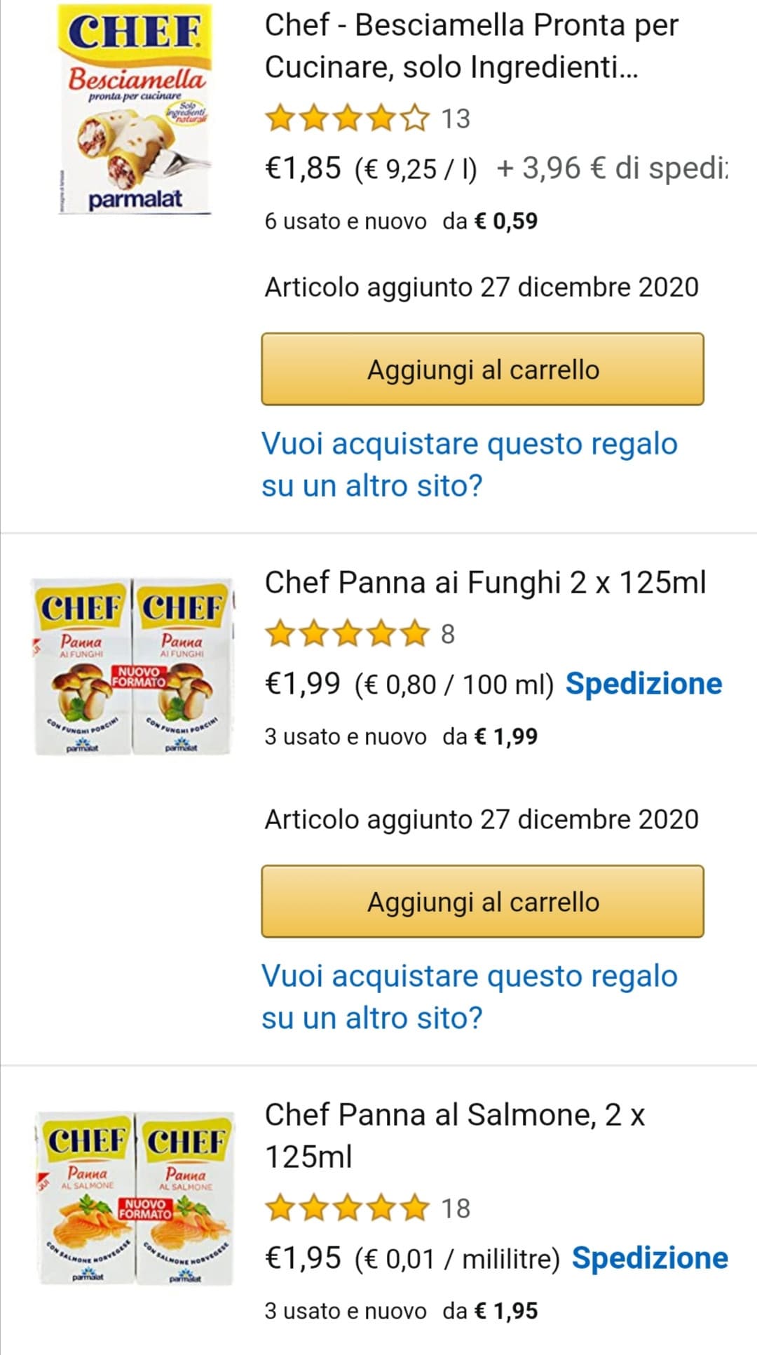 Follettina ha rimesso la lista desideri Amazon. Queste sono alcune cose che desidera. 