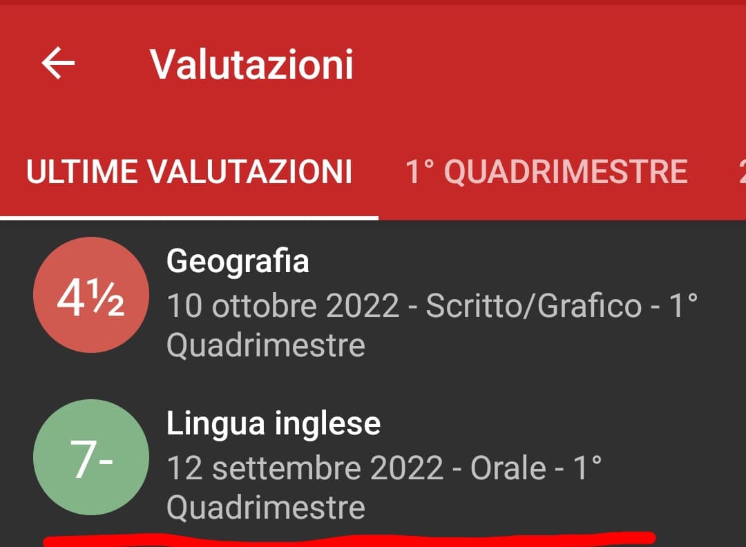 Dai, almeno questo mi ha portato la media a 5,6 