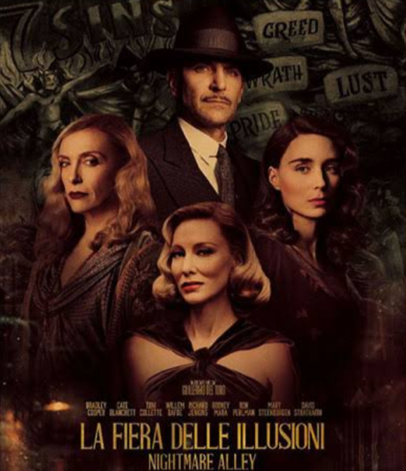 Prima sono stata al cinema e ho visto "la fiera delle illusioni" di Guillermo del Toro. In descrizione trovate un parere a caldo