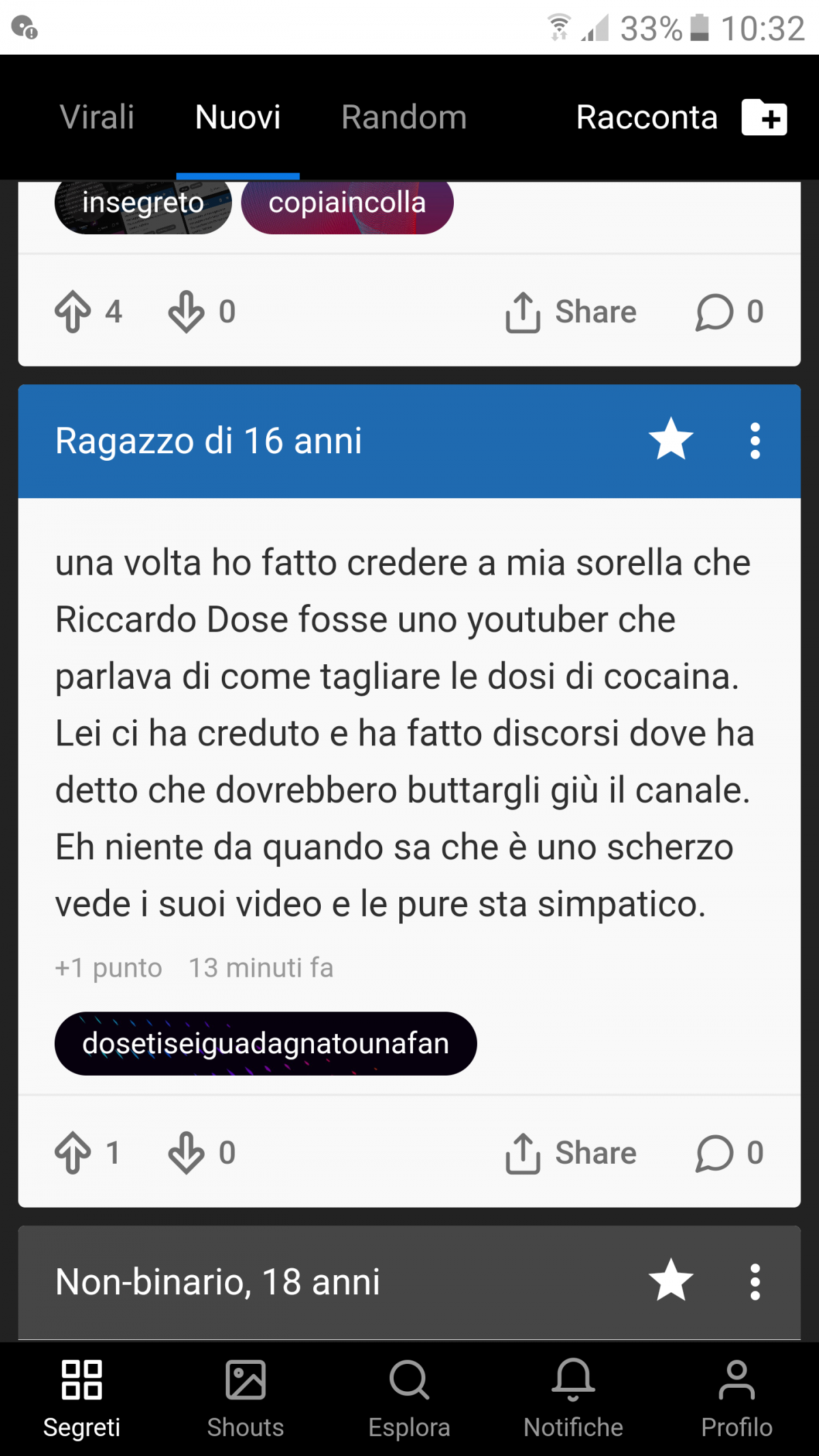 lo riposto qui