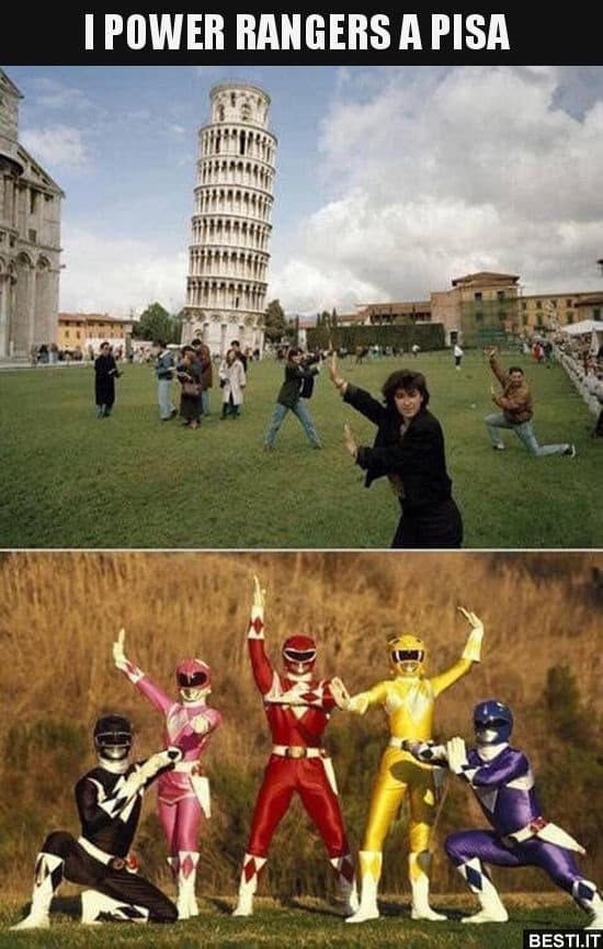 Go go power rangerssss