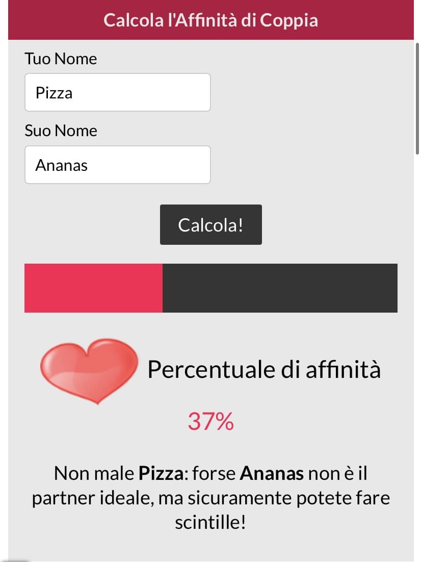 "ma sicuramente potete fare scintille" 