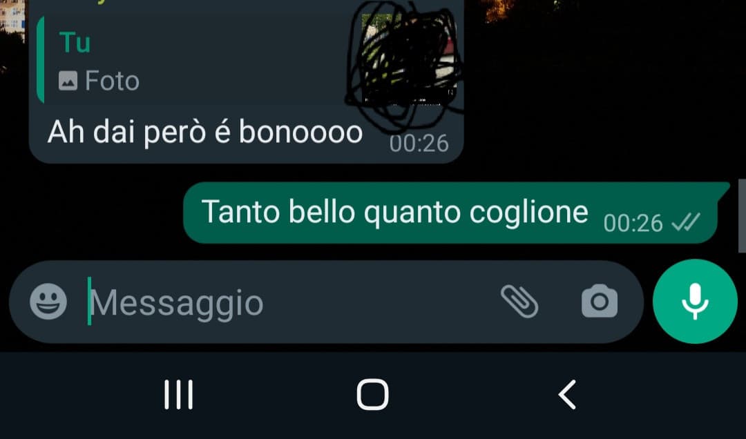 No mi sta facendo rincoglionire. Ora lo blocco