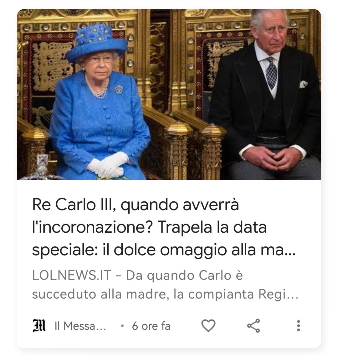 No, caro Il Messaggero, non è un omaggio alla madre se l'incoronazione avverrà 3 giorni dopo il mesiversario della festa di compleanno del cucciolo della cagnolina che aveva nel 1970, il quale è stato poi regalato a una contessa