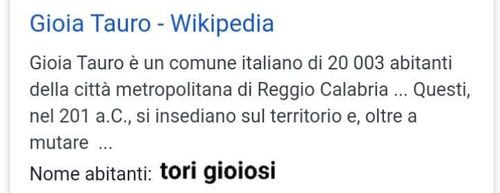 Me ne sto andando da Gioia Tauro, addio Gioia Tauro