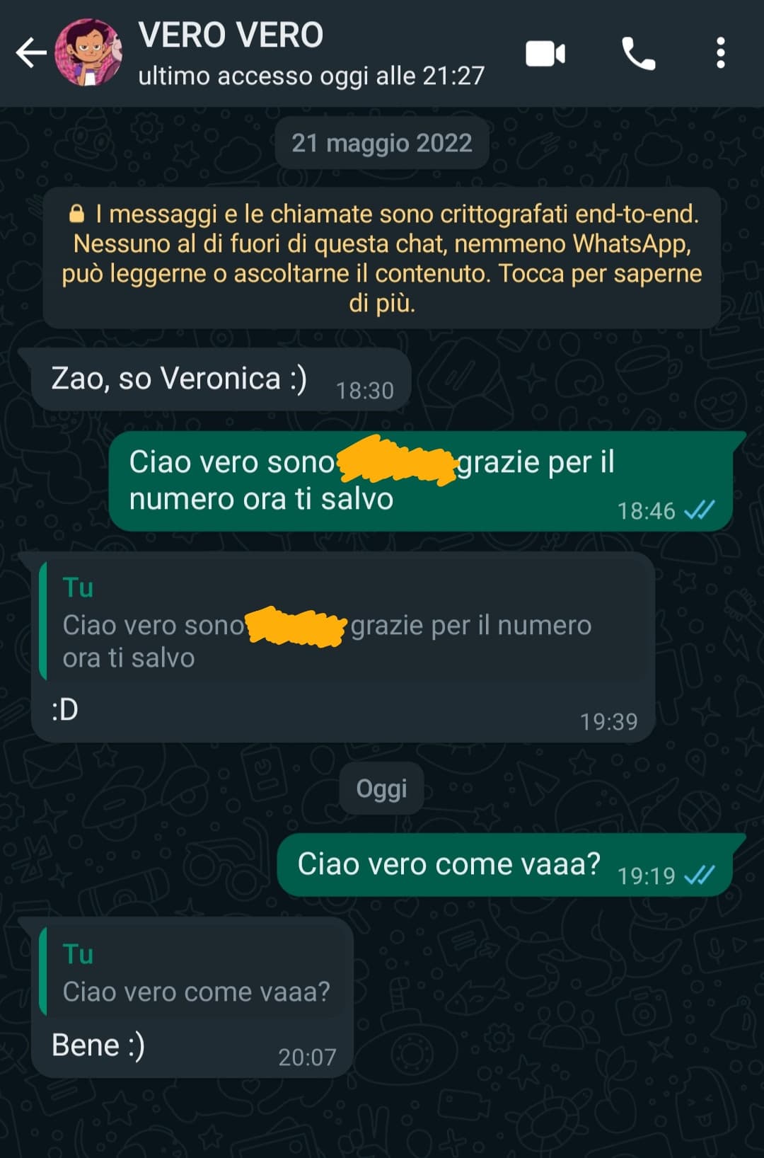 Mi spiegate come si fa  a intrattenere un a conversazione con chi a sua volta non ti chiede il come stai? 