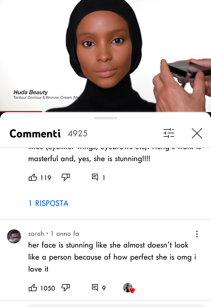 Ogni tanto ritorno su questo video di make up perché mi piace immaginare come sarebbe bella la vita con una faccia simile. Also evitate di scrivere "non mi piace" perché non vi crede nessuno