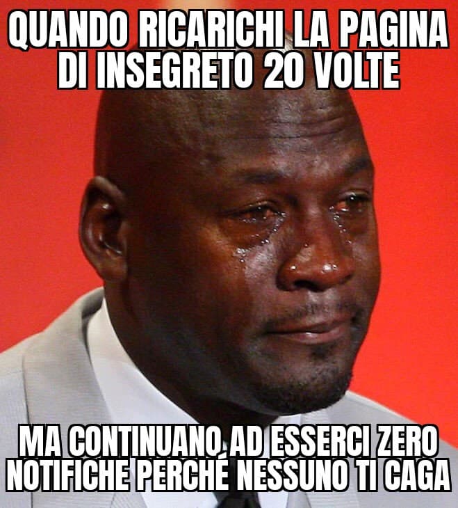 Sono consapevole che nessuno cagherà questo meme