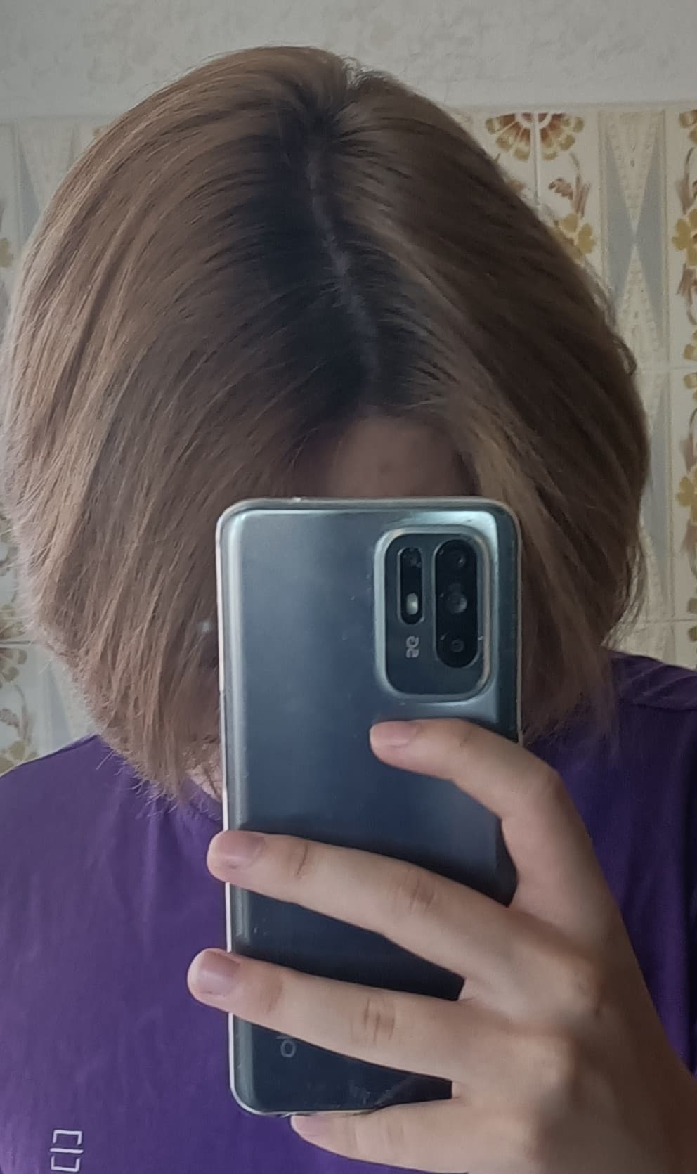 Oggi mi piacciono i miei capelli 