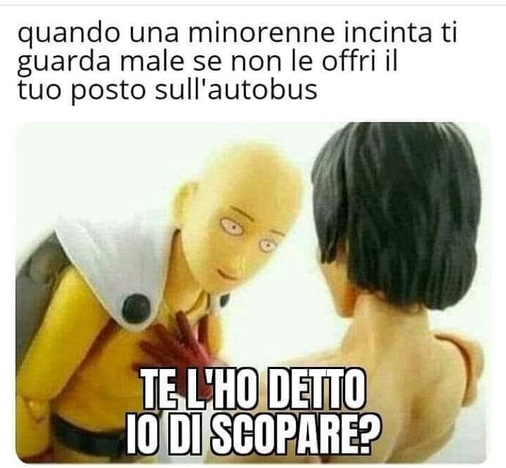 Questo meme è stupendo.
Non ho idea se è stato già postato non mi interessa, È stupendo lo stesso. ? 
- Salirò su un autobus solo per replicarlo in real... 

