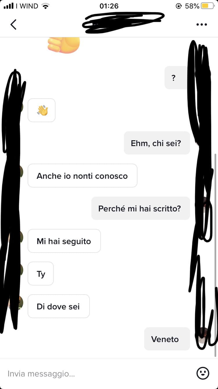 Lo blocco? Ha tipo 20 in più di me