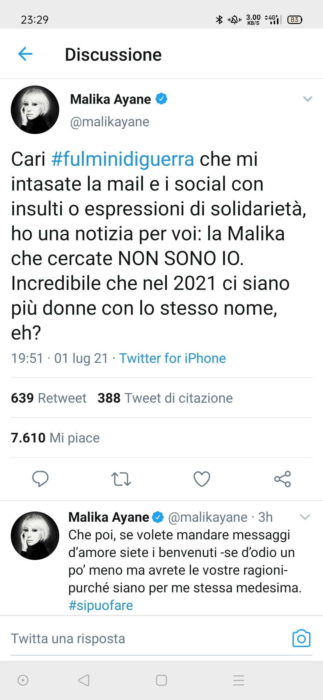 Mi sento male?