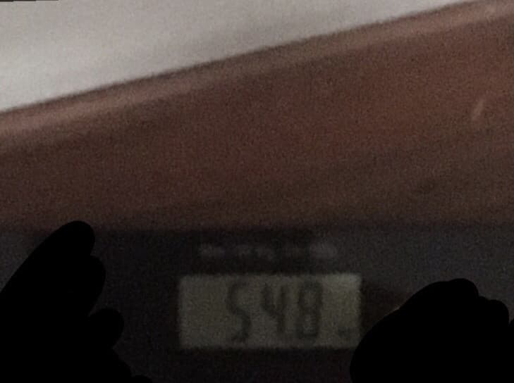 mi andava di condividere questo mio traguardo ...sono partita che pesavo 63 kg 