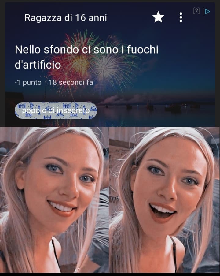 Per fortuna che me l'hai detto tu