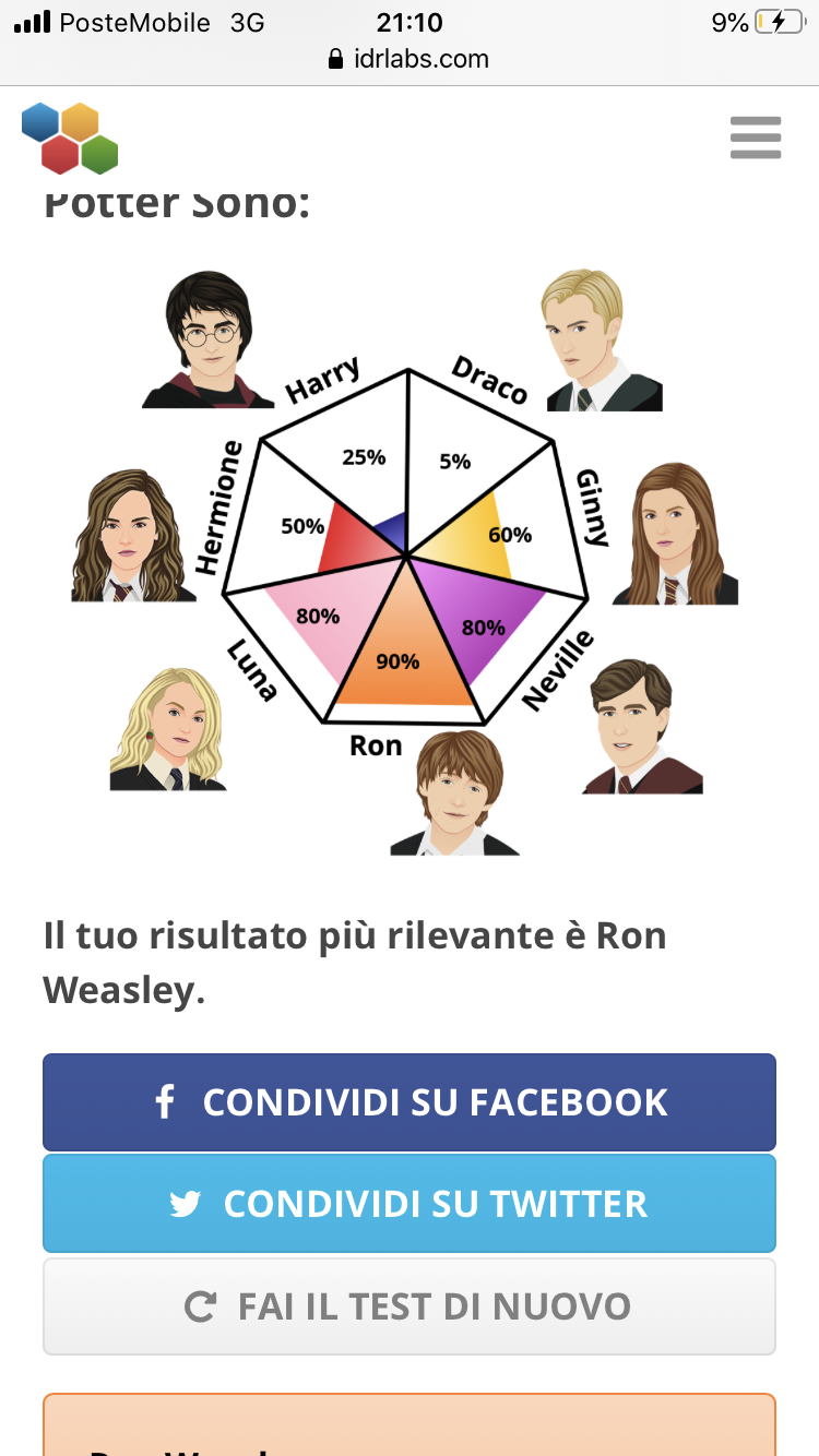 ron adoro(quel 5% draco mi soddisfa)