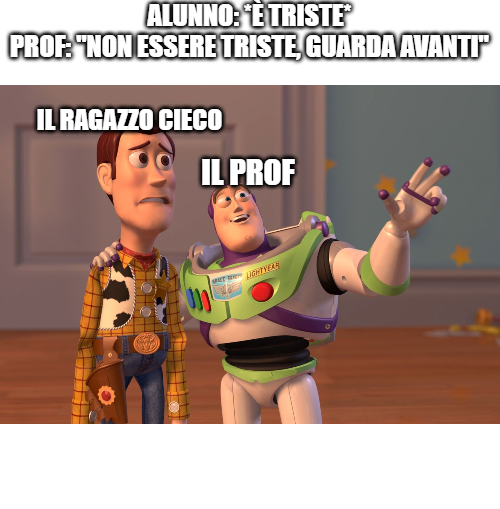 Metto un meme stupido dai (le prossime volte farò tutto senza dire sennò non ha senso) 