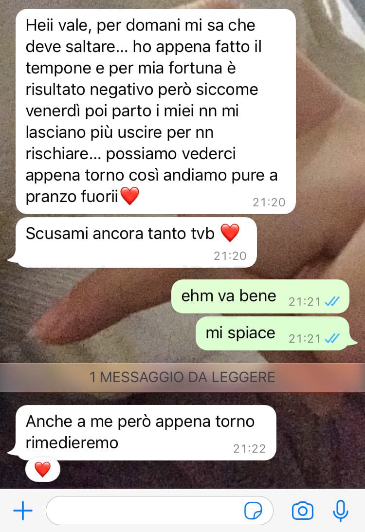 ok mi rimangio tutto