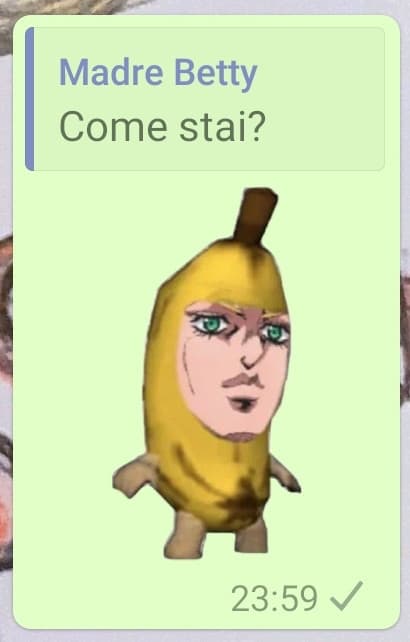 Sì, banana Giorno è un'emozione.