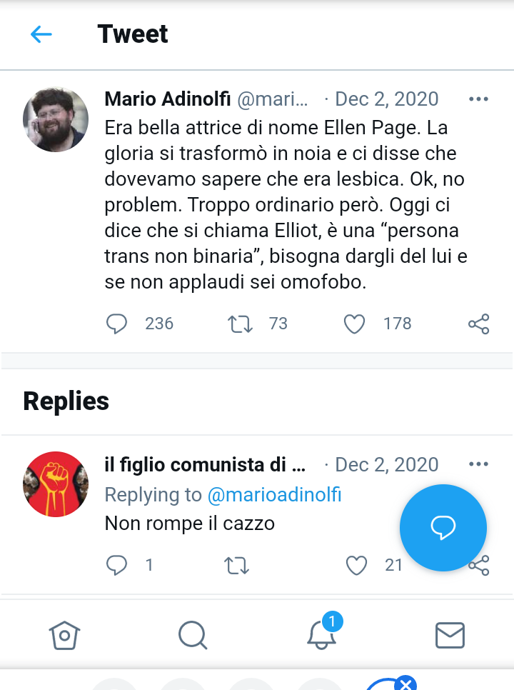 Adinolfi rassegnati sei gay fatti le sege su boog & elliot tranquillo dio ti perdonerà