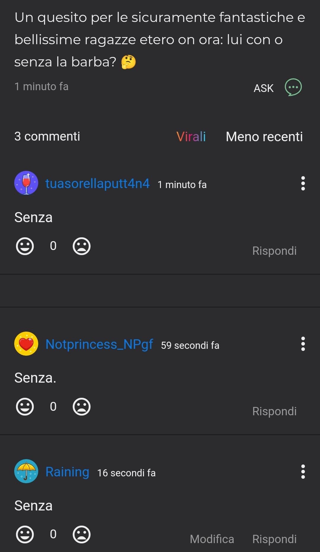 Trova l'intruso