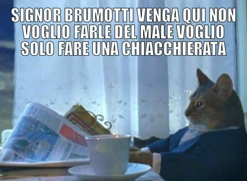 ho un vuoto di memoria come si chiama brumotti