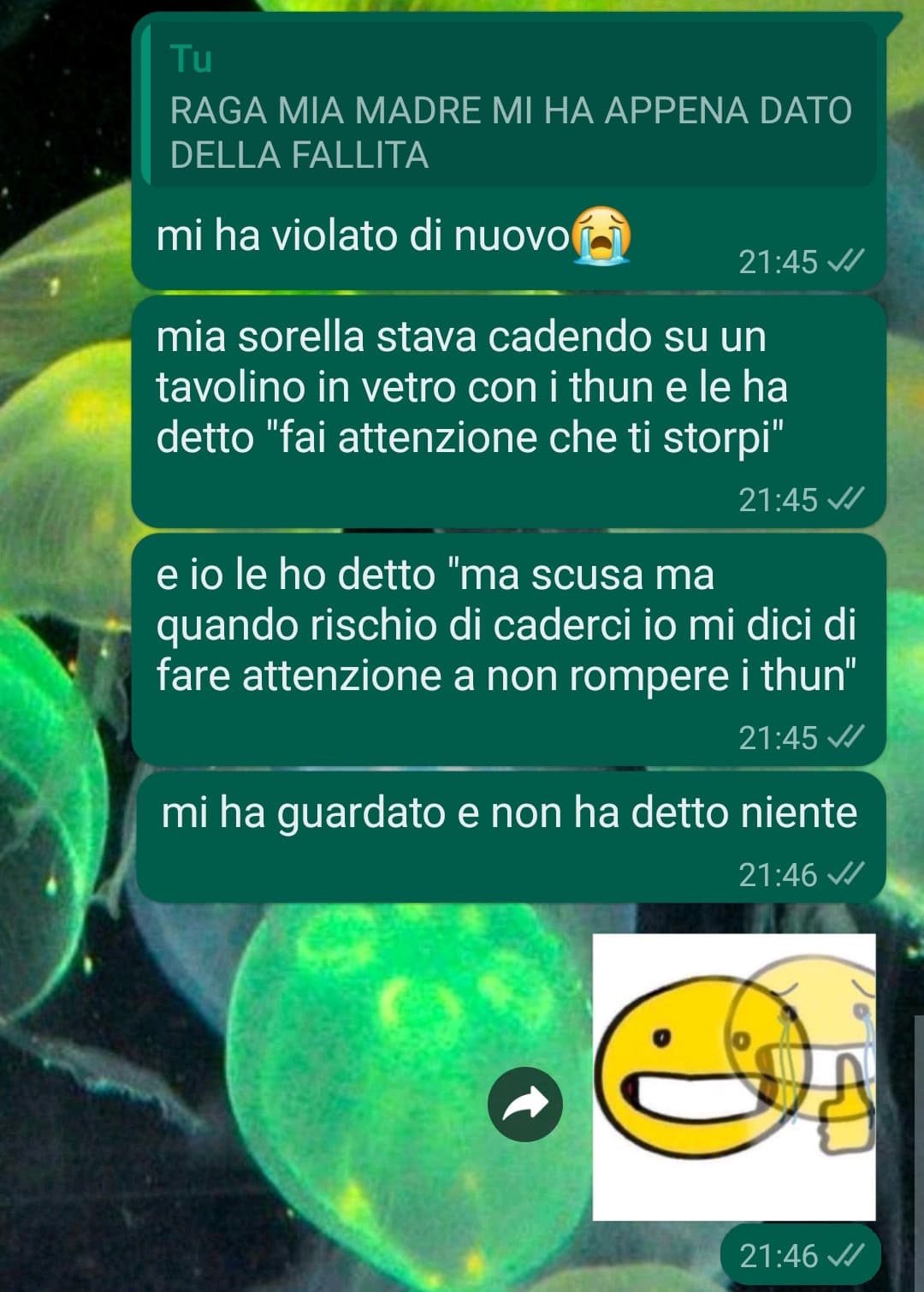 all'inizio era divertente, ora non tanto