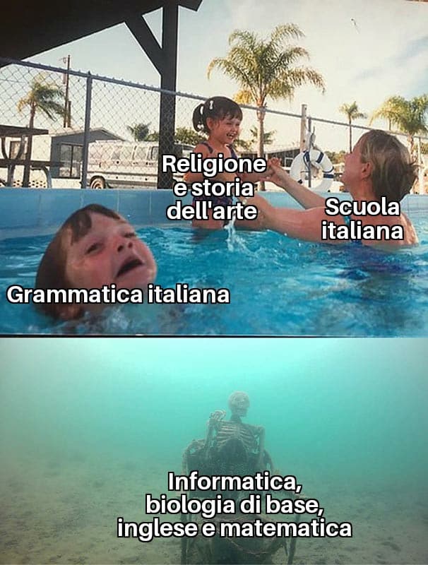 Però so perfettamente a memoria tutti i cazzi di Gesù 