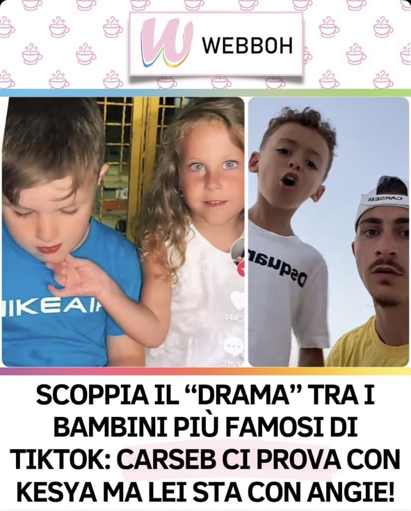 i nostri antenati che combattevano con i leoni:
la gente nel 2022 che fa gossip su dei bambini che probabilmente nemmeno sono consapevoli: